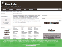Tablet Screenshot of 8surf.de